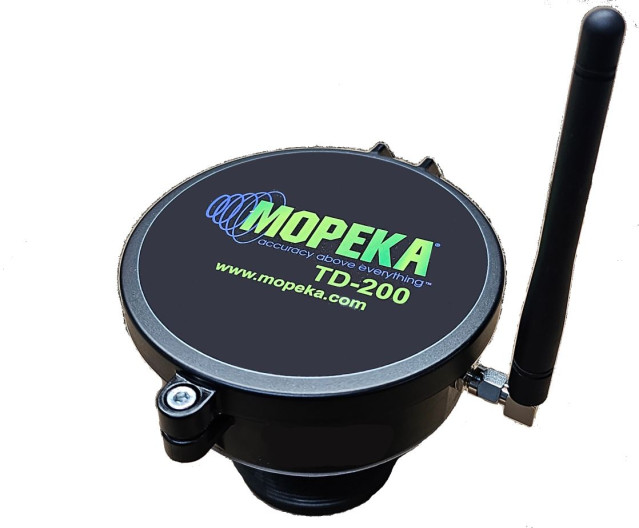 MOPEKA TD200 SIM card-based sonar depth indicator, depth up to 1.2 meters (LTE Cat-M1)